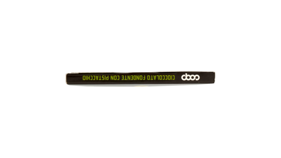 Cioccolato Fondente Con Pistacchio 100 G