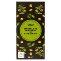 Cioccolato Fondente Con Pistacchio 100 G