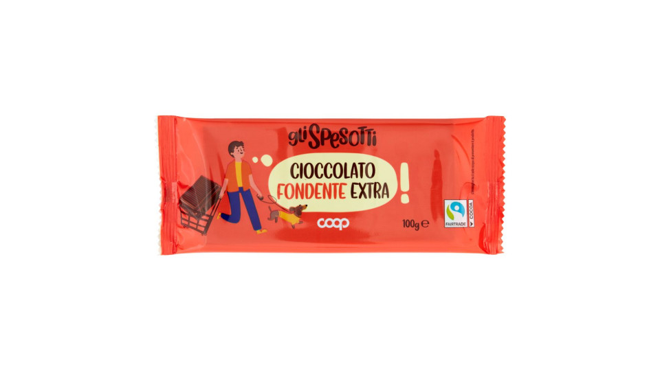 Cioccolato Fondente Extra ''gli Spesotti'' 100 G
