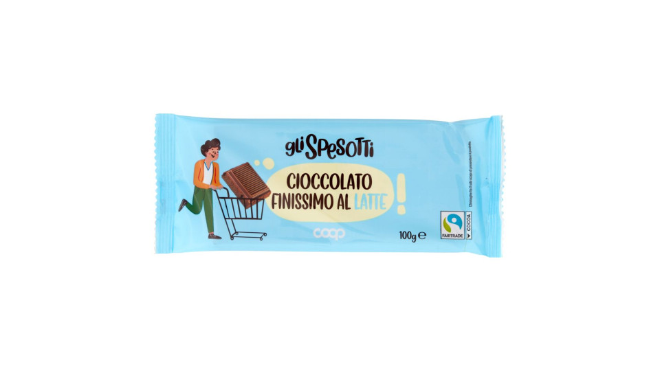 Cioccolato Finissimo Al Latte ''gli Spesotti'' 100 G