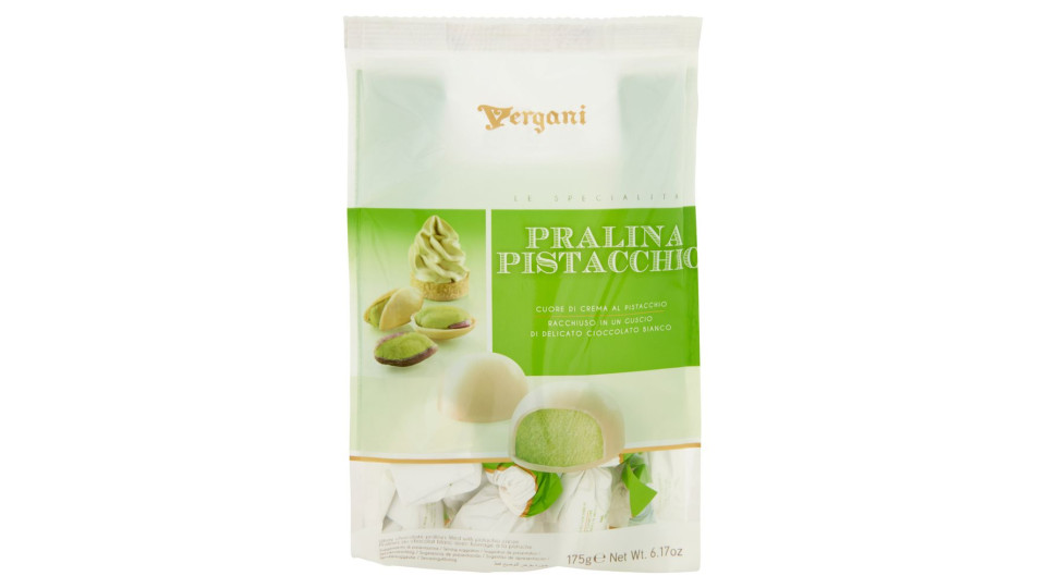 Vergani Le Specialità Pralina Piastacchio 175 G