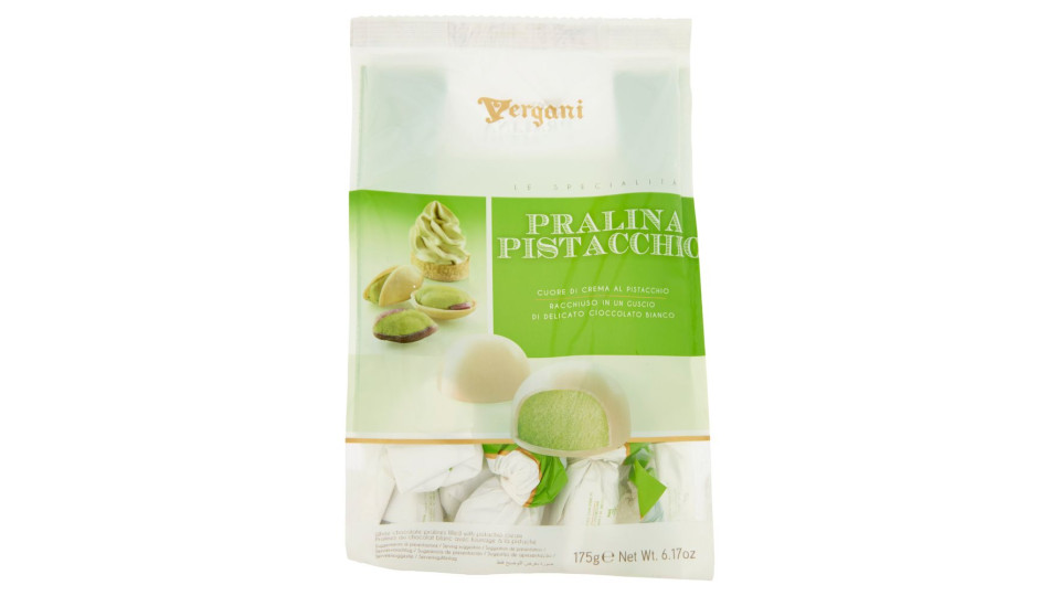 Vergani Le Specialità Pralina Piastacchio 175 G
