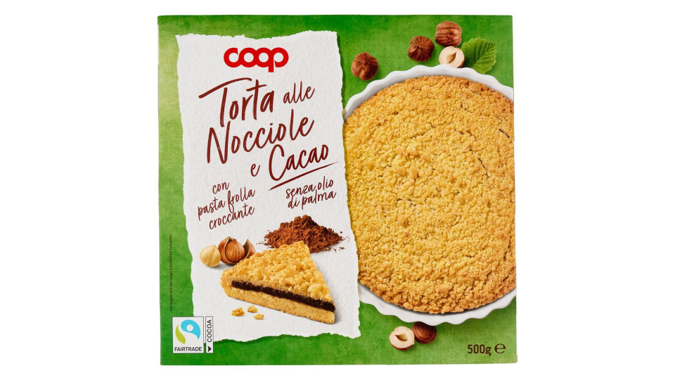 Torta Alle Nocciole E Cacao 500 G