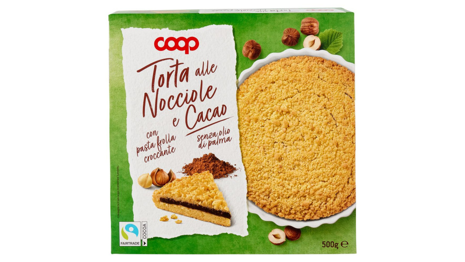 Torta Alle Nocciole E Cacao 500 G