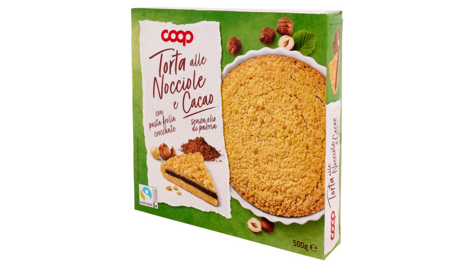 Torta Alle Nocciole E Cacao 500 G