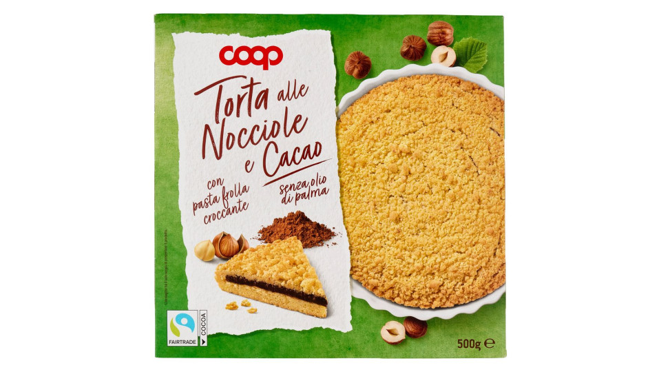 Torta Alle Nocciole E Cacao 500 G
