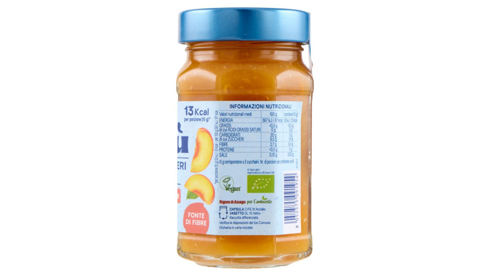 Rigoni Di Asiago Natù Senza Zuccheri Aggiunti° Pesche Gialle Bio 240 G