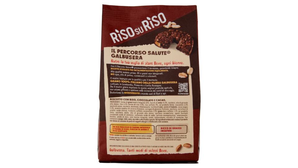 Galbusera Risosuriso Croccantezza Al Cacao E Cereali! 290 G