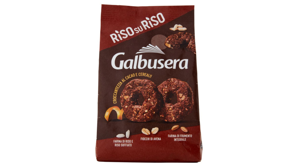 Galbusera Risosuriso Croccantezza Al Cacao E Cereali! 290 G