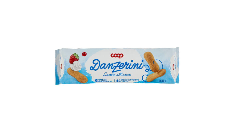 Biscotti All'uovo Danzerini 8 X 25 G