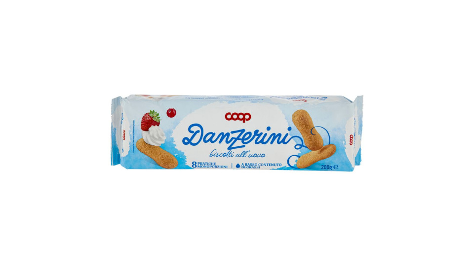 Biscotti All'uovo Danzerini 8 X 25 G
