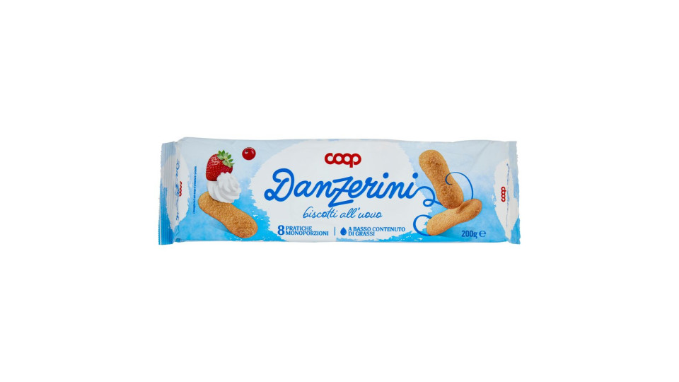 Biscotti All'uovo Danzerini 8 X 25 G