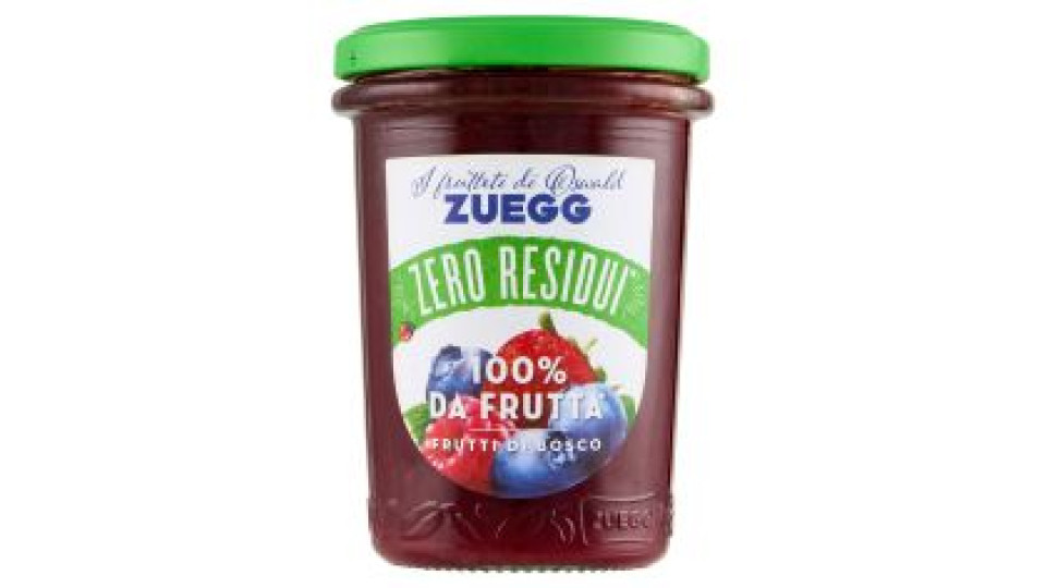 Zuegg I Frutteti Di Oswald Zuegg Zero Residui° 100% Da Frutta* Frutti Di Bosco 230 G