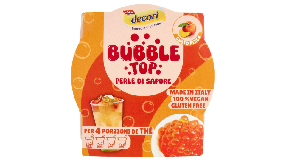 Decorì Bubble Top Gusto Pesca 200 G