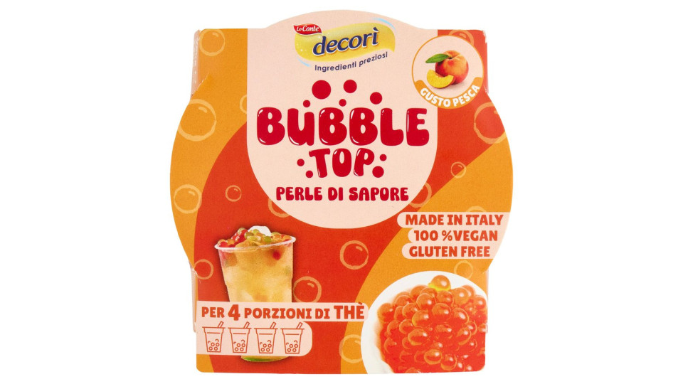 Decorì Bubble Top Gusto Pesca 200 G