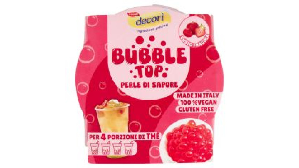 Decorì Bubble Top Gusto Fragola 200 G