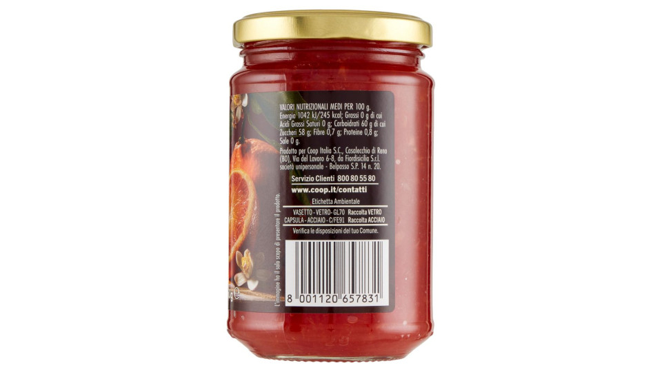 Marmellata Di 'arancia Rossa Di Sicilia I.g.p.' 360 G