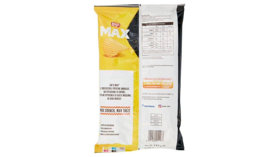 Lay's Max Classiche 115 G