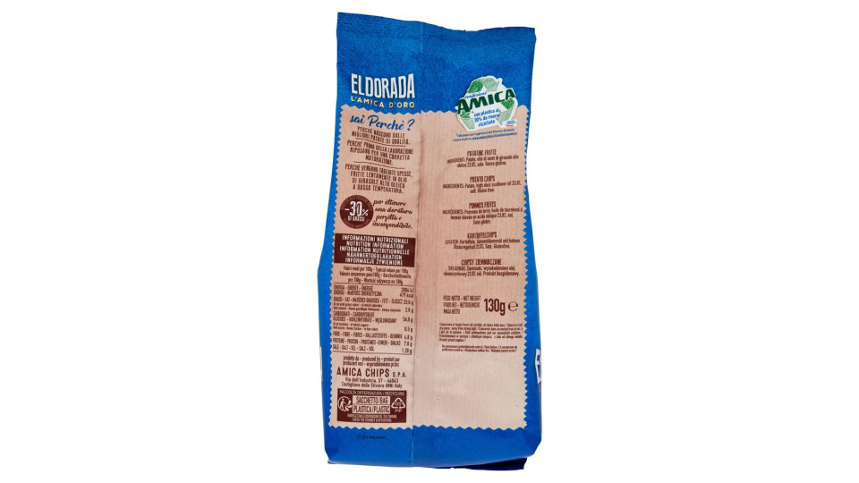 Amica Chips Eldorada Tradizionale 130 G