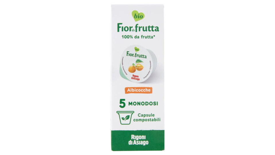 Rigoni Di Asiago Fiordifrutta Albicocche Bio 5 X 20 G