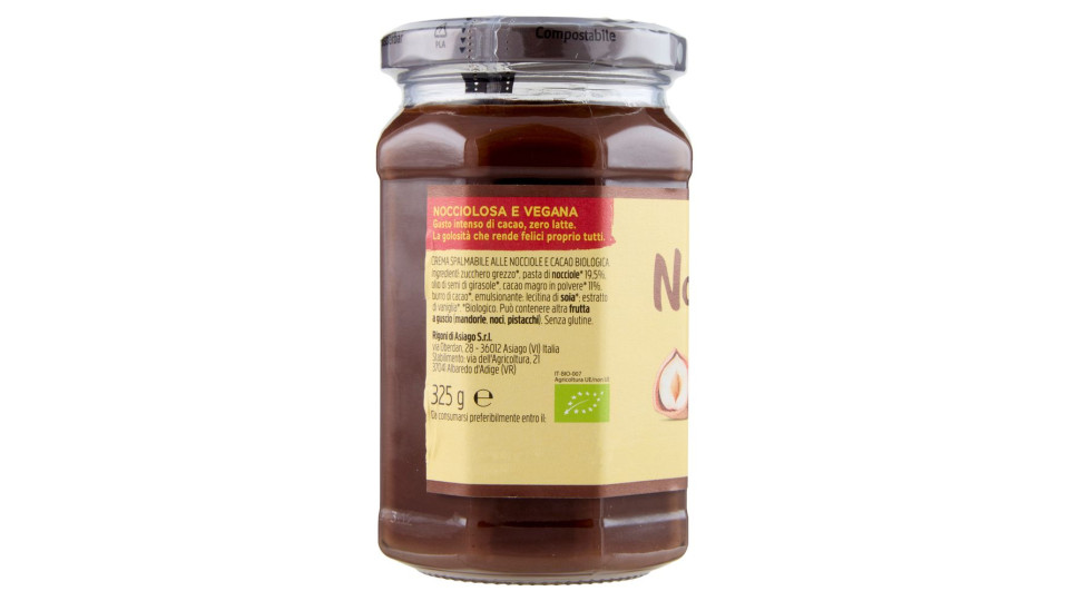 Rigoni Di Asiago Nocciolata La Dark Senza Latte 325 G