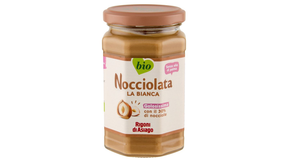 Rigoni Di Asiago Nocciolata La Bianca Bio 325 G