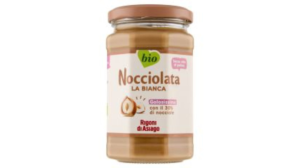Rigoni Di Asiago Nocciolata La Bianca Bio 325 G
