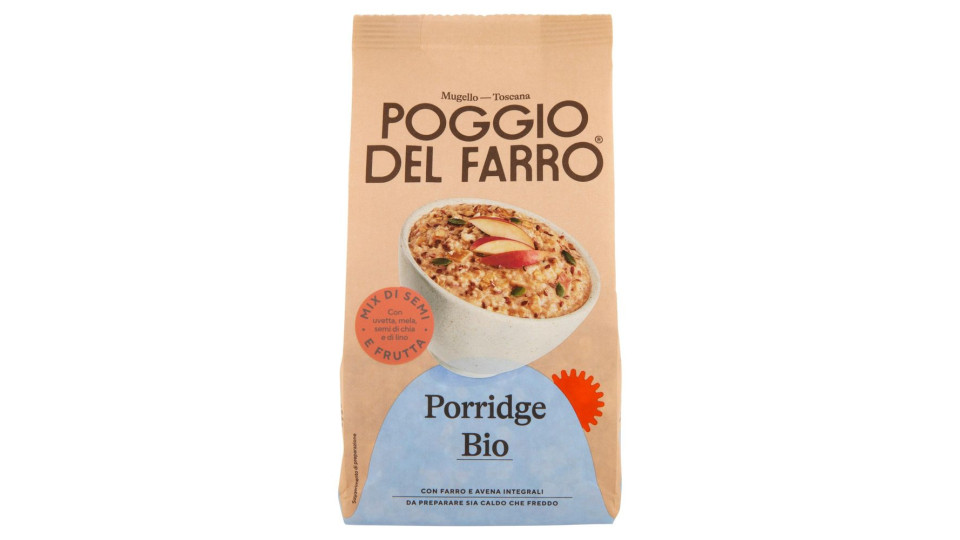 Poggio Del Farro Porridge Bio Mix Di Semi E Frutta 300 G
