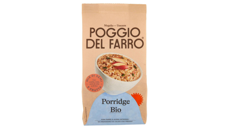 Poggio Del Farro Porridge Bio Mix Di Semi E Frutta 300 G