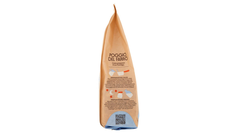 Poggio Del Farro Porridge Bio Mix Di Semi E Frutta 300 G