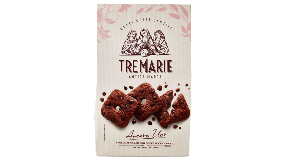 Tre Marie Ancora Uno Frolla Al Cacao Con Gocce Di Cioccolato 315 G
