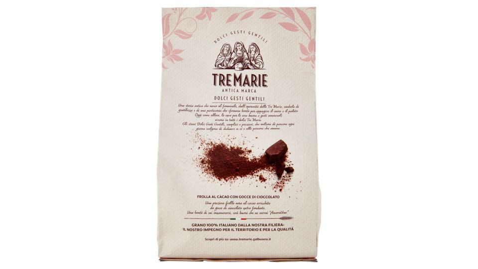 Tre Marie Ancora Uno Frolla Al Cacao Con Gocce Di Cioccolato 315 G