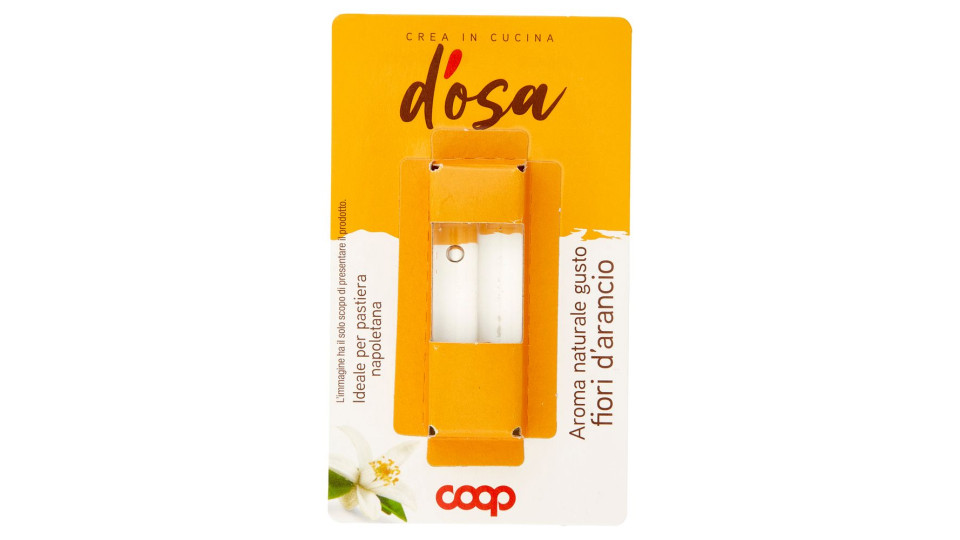 Aroma Naturale Gusto Fiori D'arancio 4 Ml