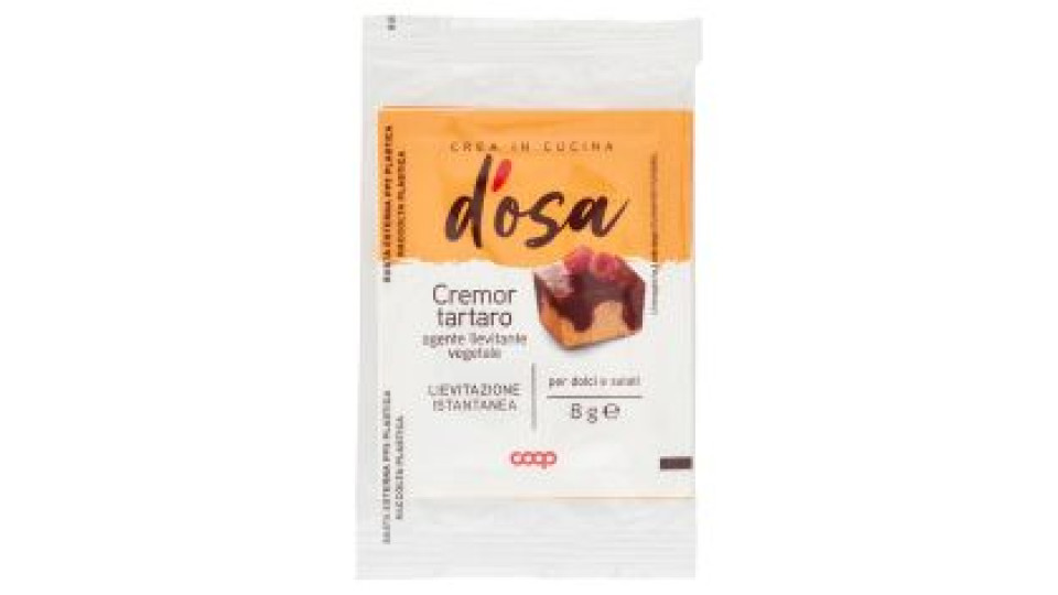 Cremor Tartaro Agente Lievitante Vegetale Per Dolci E Salati 8 G X 2 Buste