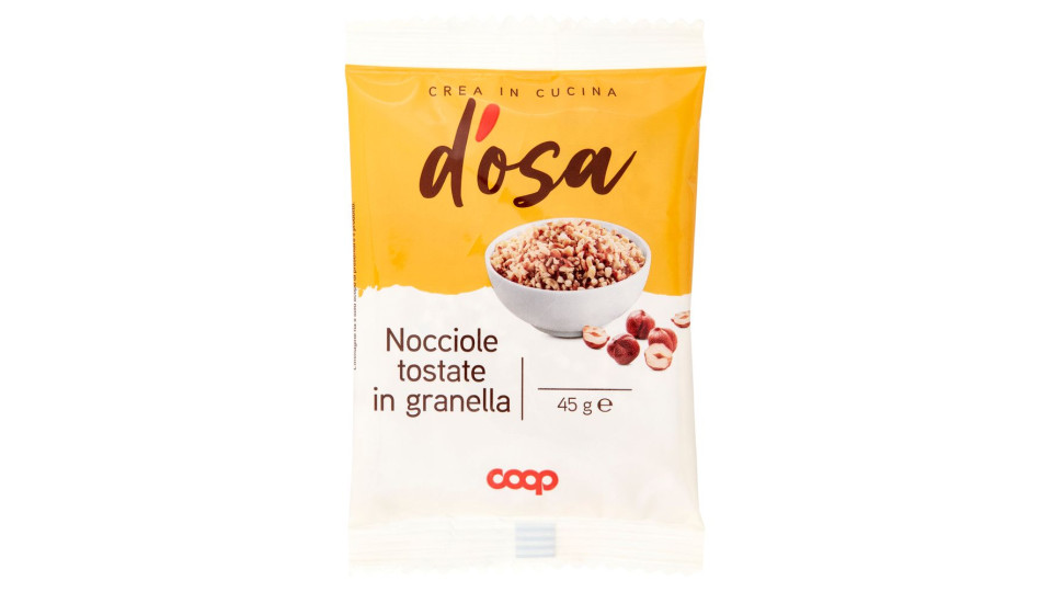 Nocciole Tostate In Granella 45 G