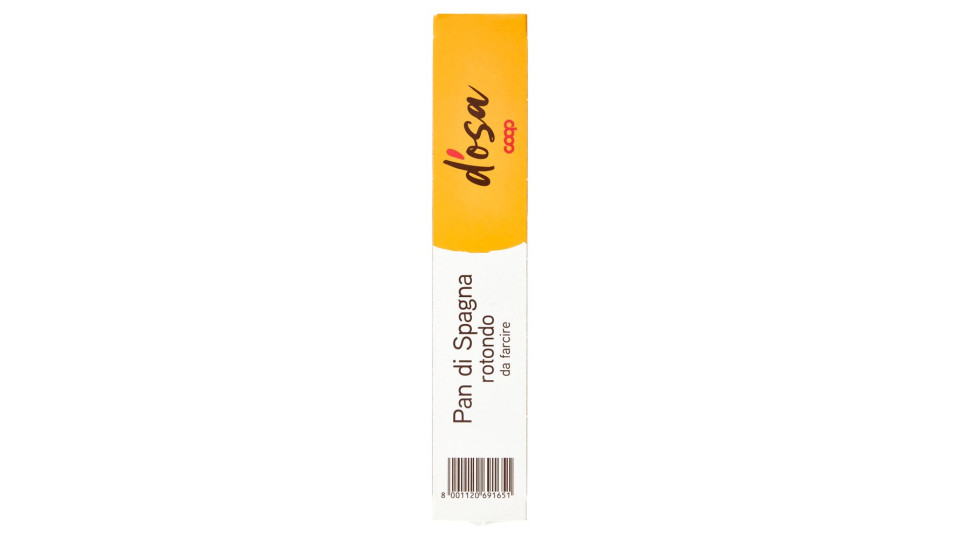 Pan Di Spagna Rotondo Da Farcire 3 Dischi 350 G