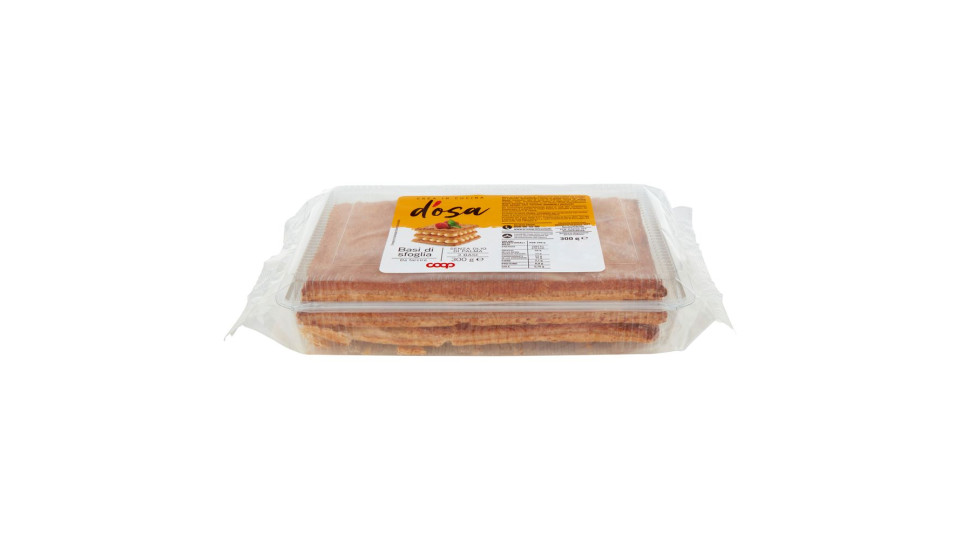 Basi Di Sfoglia Da Farcire 3 Basi 300 G