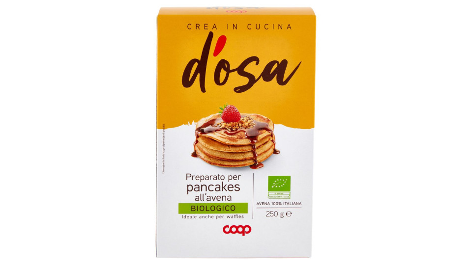Preparato Per Pancakes All'avena Biologico 250 G