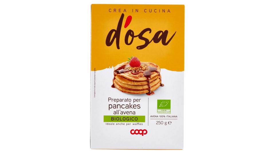Preparato Per Pancakes All'avena Biologico 250 G