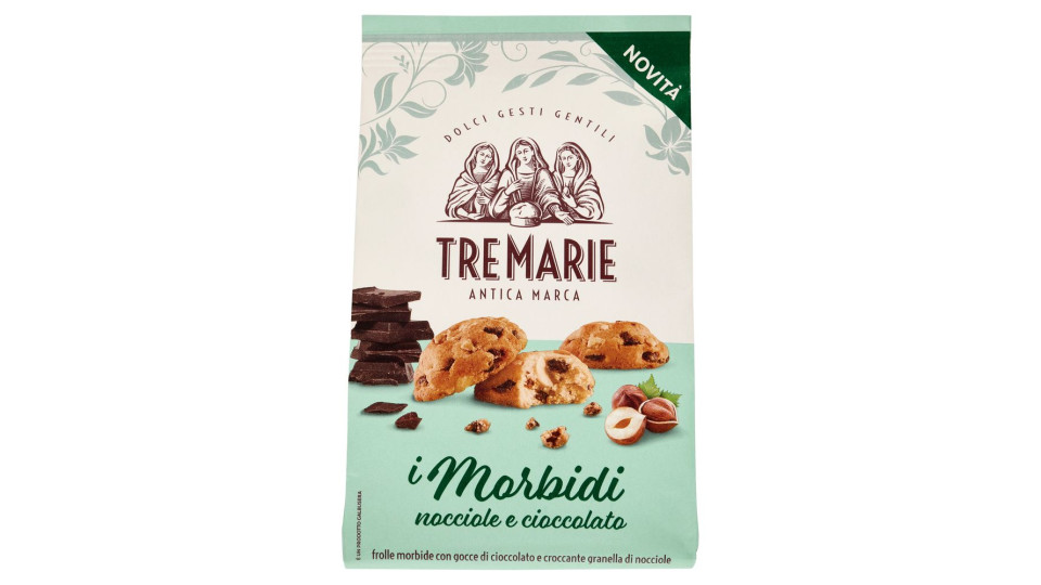 Tre Marie I Morbidi Nocciole E Cioccolato 300 G