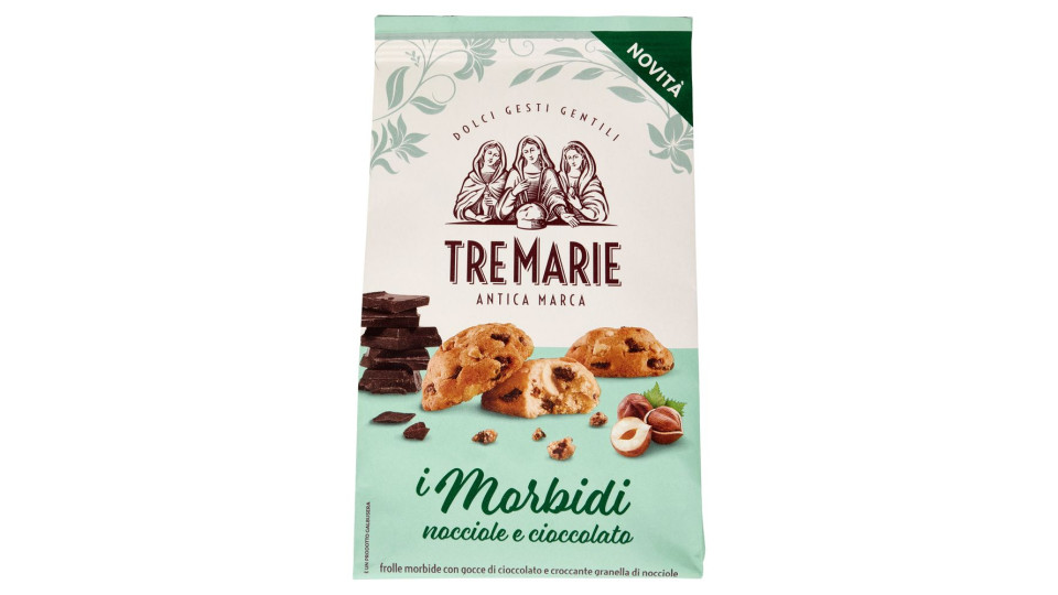 Tre Marie I Morbidi Nocciole E Cioccolato 300 G