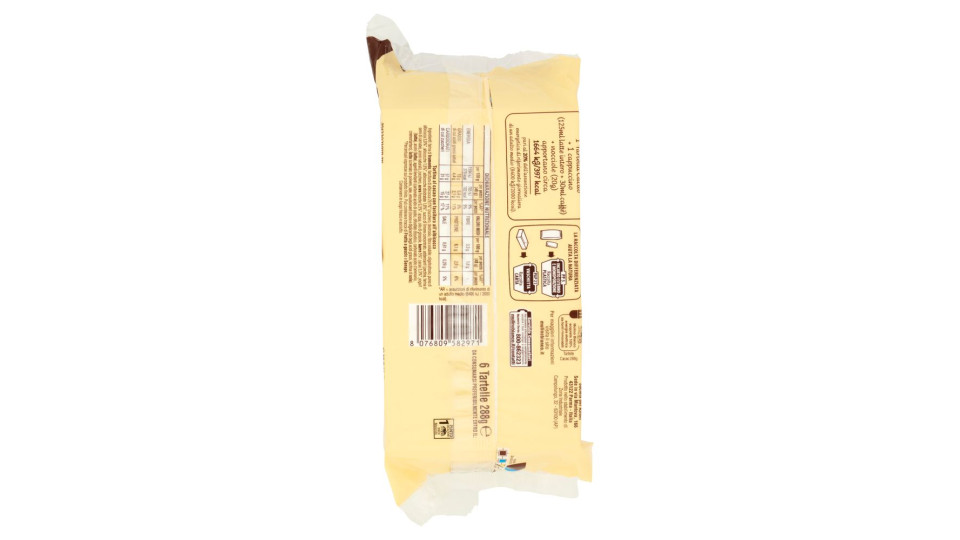 Mulino Bianco Tartelle Cacao Con Confettura Di Albicocche 6 Pezzi 288g