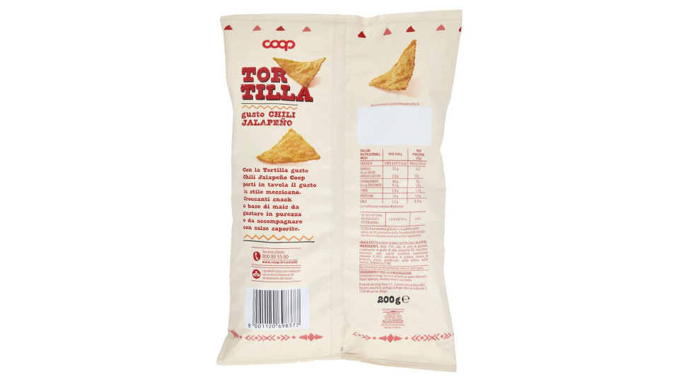 Tortilla Gusto Chili Jalapeño 200 G