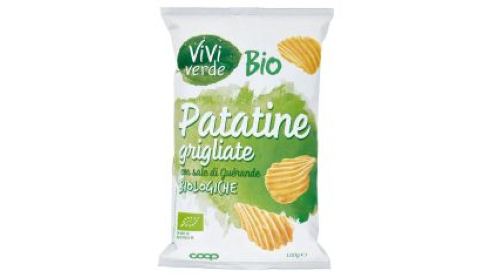 Patatine Grigliate Con Sale Di Guérande Biologiche 100 G