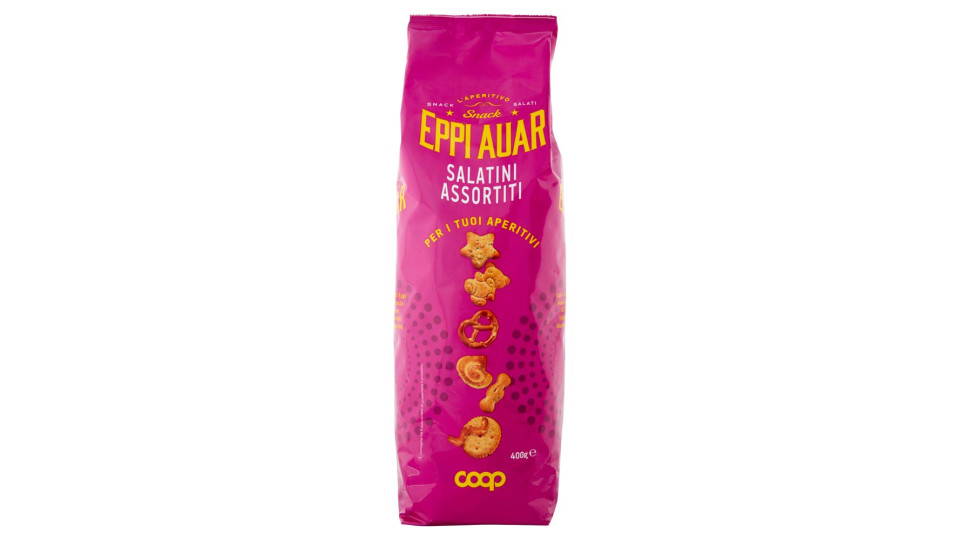 Snack Eppi Auar Salatini Assortiti Per I Tuoi Aperitivi 400 G