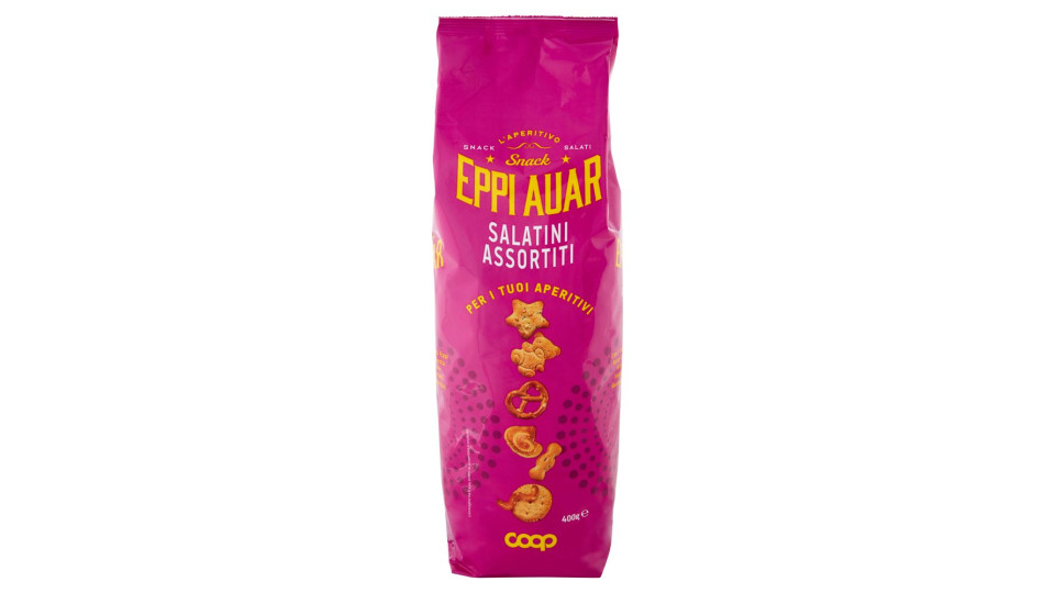 Snack Eppi Auar Salatini Assortiti Per I Tuoi Aperitivi 400 G