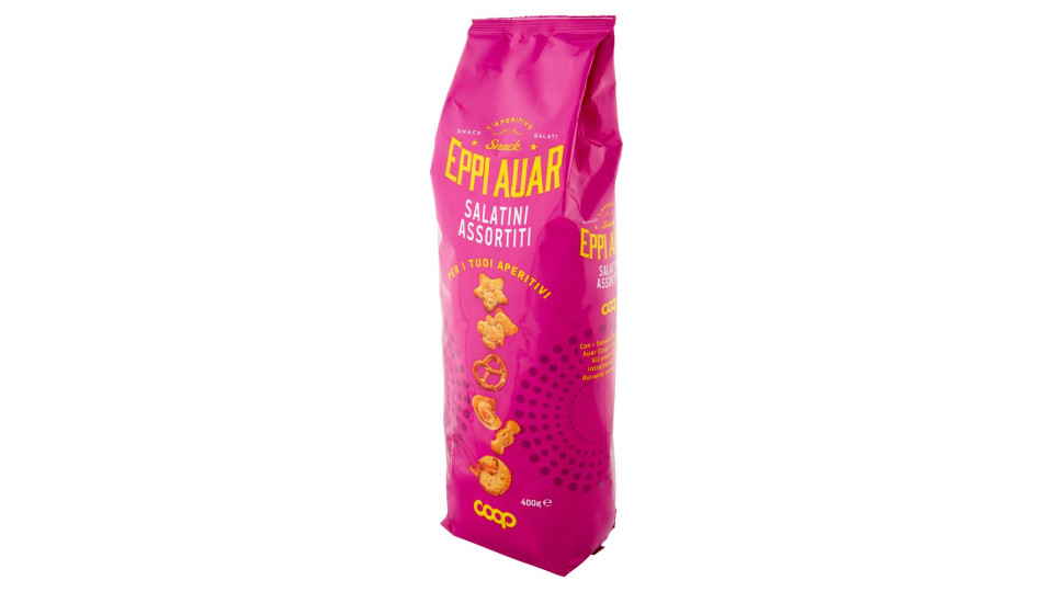 Snack Eppi Auar Salatini Assortiti Per I Tuoi Aperitivi 400 G