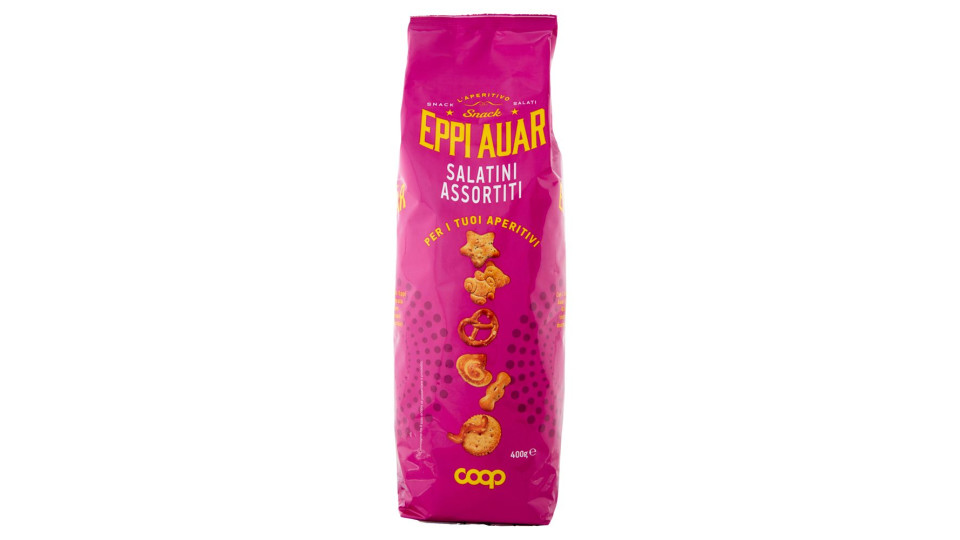 Snack Eppi Auar Salatini Assortiti Per I Tuoi Aperitivi 400 G