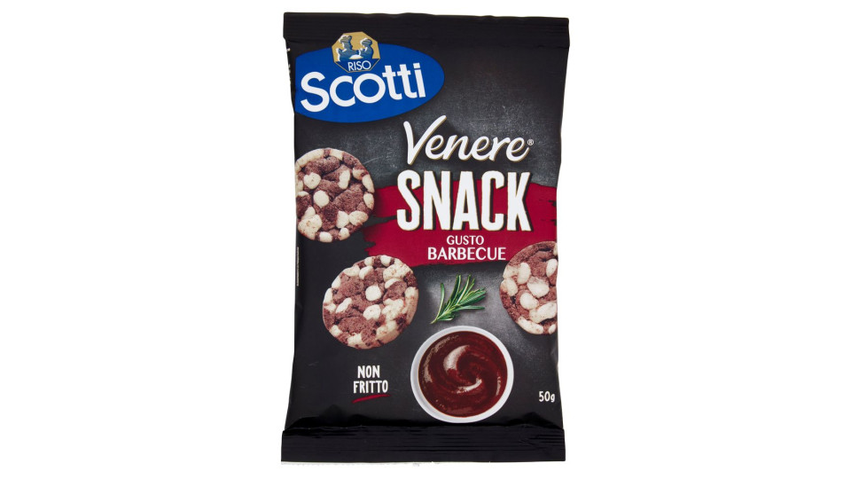 Riso Scotti Venere Snack Gusto Barbecue 50 G