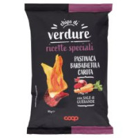 Ricette Speciali Chips Di Verdure Pastinaca Barbabietola Carota 80 G